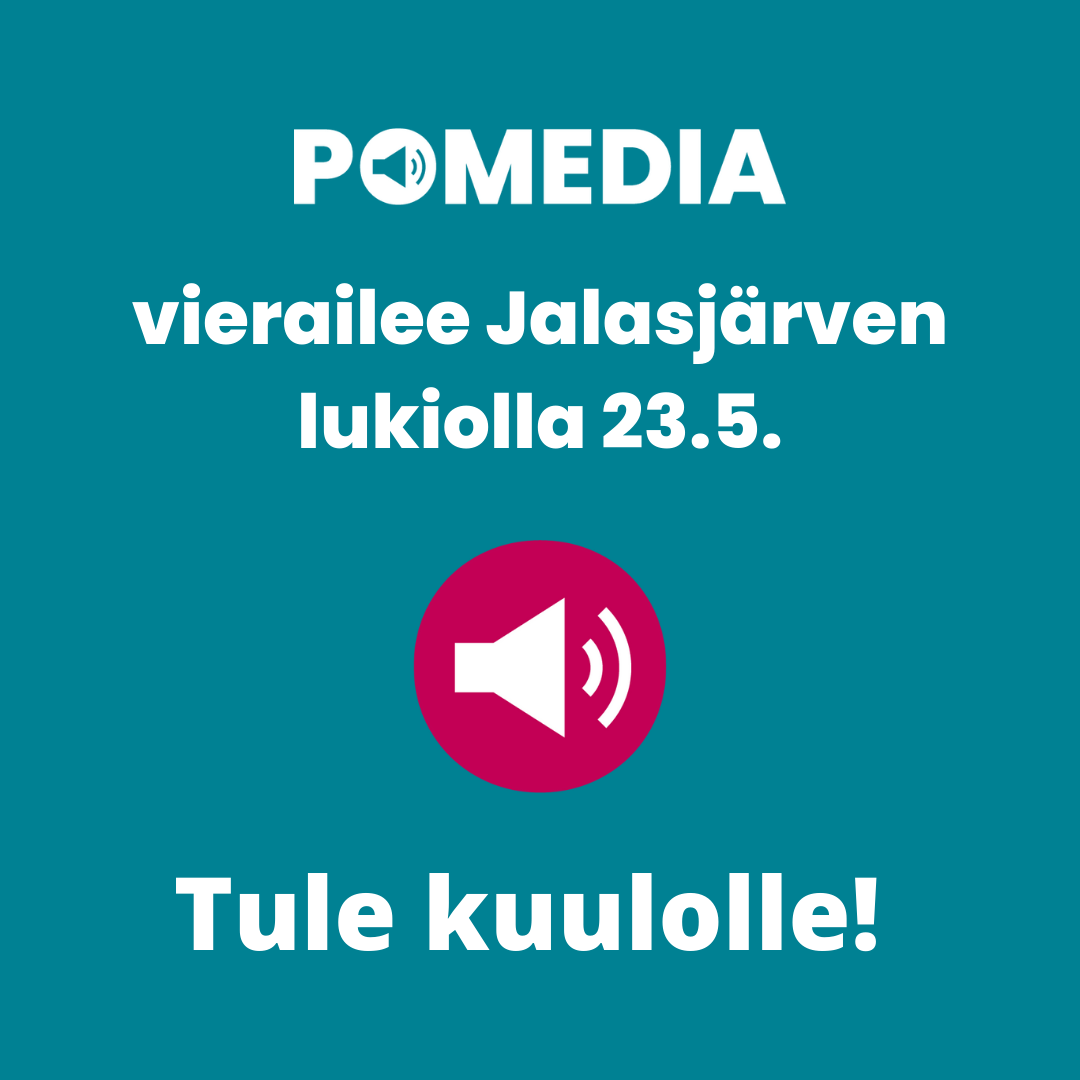 Pomedia Jalasjärvellä 23.5.