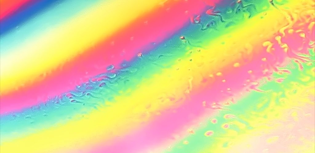 kuvituskuva sateenkaaren väreistä